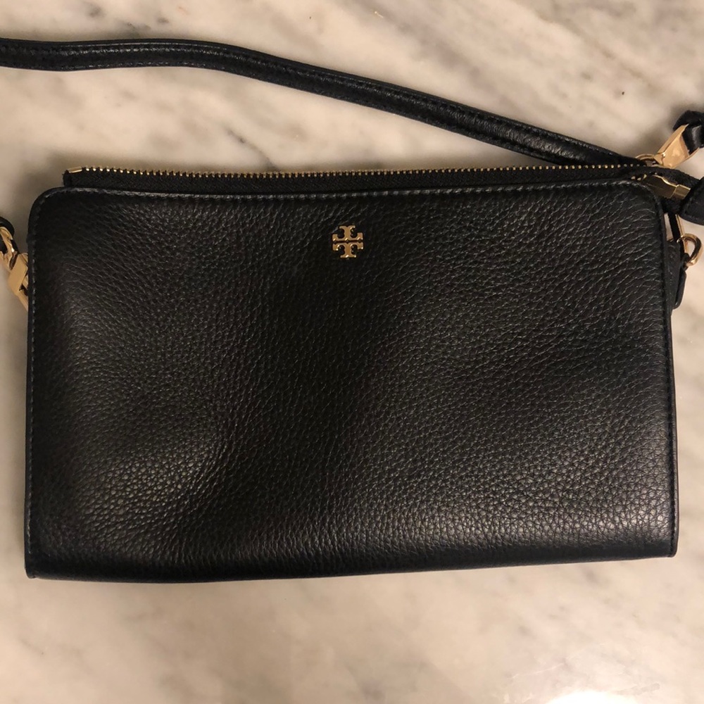 Authentic Black Tory Burch Crossbody